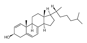 cholesta-1,5,7-trien-3β-ol结构式