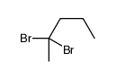 2,2-dibromopentane结构式