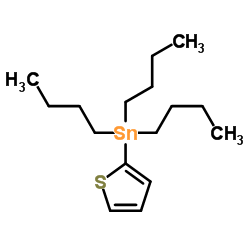 三丁基(2-噻吩基)锡结构式