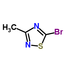 5-溴-3-甲基-1,2,4-噻二唑结构式
