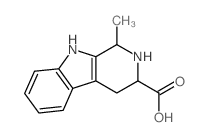 1,2,3,4-四氢哈尔满-3-羧酸结构式