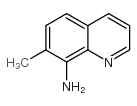 8-氨基-7-甲基喹啉结构式