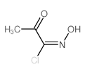 Propanimidoyl chloride,N-hydroxy-2-oxo-结构式