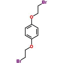1,4-bis(2-bromoethoxy)benzene结构式