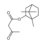 (4,7,7-trimethyl-3-bicyclo[2.2.1]heptanyl) 3-oxobutanoate结构式