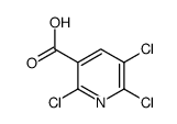 2,5,6-三氯烟酸结构式