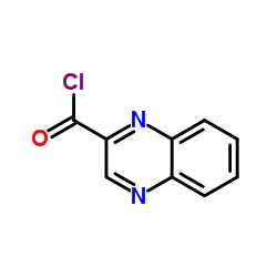 2-喹喔啉甲酰氯结构式