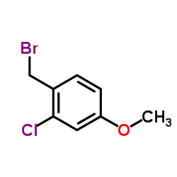 2-氯4-甲氧基溴苄结构式