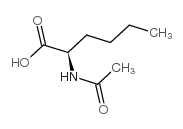 乙酰基-D-正亮氨酸结构式