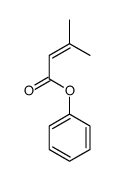 phenyl 3-methylbut-2-enoate结构式