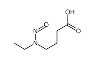 N-ETHYL-N-(3-CARBOXYPROPYL)NITROSAMINE结构式