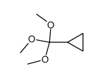 trimethyl orthocyclopropanecarboxylate结构式