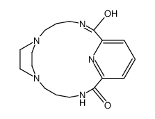 1,5,13,17,22-pentaazatricyclo[15.2.2.17,11]docosa-7,9,11(22)-triene-6,12-dione结构式
