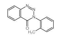 8-(2-methylphenyl)-8,9,10-triazabicyclo[4.4.0]deca-1,3,5,9-tetraen-7-one结构式