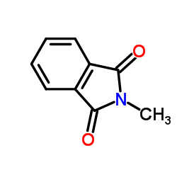 N-甲基邻苯二甲酰亚胺结构式