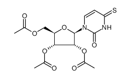 4-硫脲2',3',5'-三乙酸酯结构式