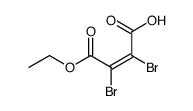 dibromomaleic acid monoethyl ester结构式