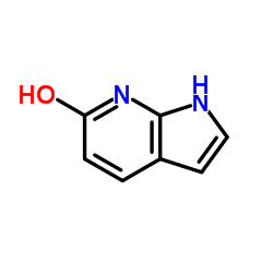 6-羟基-7-氮杂吲哚结构式