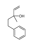 3-methyl-5-phenylpent-1-en-3-ol结构式