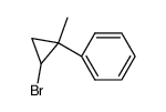 1-methyl-1-phenyl-2-bromocyclopropane结构式