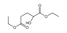 (S)-2-Hydroxypentanedioic Acid Diethyl Ester结构式
