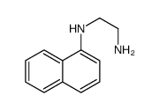 N-(1-萘基)乙二胺结构式