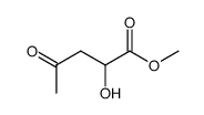 methyl 2-hydroxy-4-oxopentanoate结构式