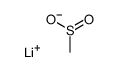 methanesulfinic acid, lithium salt结构式