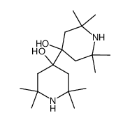 2,2,2',2',6,6,6'6'-octamethyl-4,4'-dihydroxy-4,4'-bipiperidyl结构式