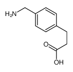 3-(4-Aminomethyl-phenyl)-propionic acid结构式
