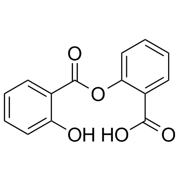 双水杨酸酯结构式