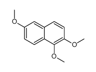 1,2,6-三甲氧基萘结构式