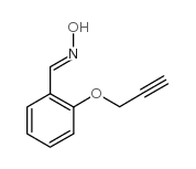 2-(2-丙炔氧基)苯甲醛肟结构式