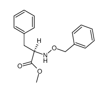 N-Benzyloxy-D-phenylalanin-methylester结构式