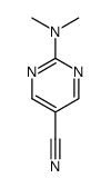 2-(二甲基氨基)嘧啶-5-甲腈结构式