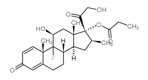 倍他米松17-丙酸酯结构式