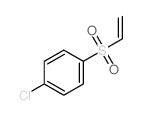 Benzene, 1-chloro-4-(ethenylsulfonyl)- (9CI)结构式