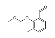 2-(Methoxymethoxy)-3-methylbenzaldehyde结构式