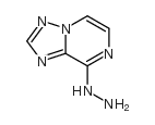 8-肼基-[1,2,4]三唑并[1,5-a]吡嗪结构式