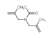 N,N-bis(2-methylprop-2-enyl)acetamide结构式