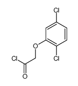 2-(2,5-dichlorophenoxy)acetyl chloride结构式