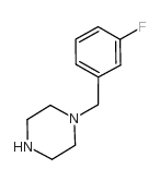 1-(3-氟苄基)哌啶结构式
