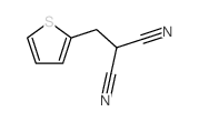2-(thiophen-2-ylmethyl)propanedinitrile结构式