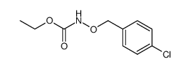 N-(4-Chlor-benzyloxy)-carbamidsaeure-ethylester结构式