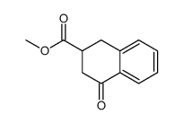 methyl 4-oxo-2,3-dihydro-1H-naphthalene-2-carboxylate结构式