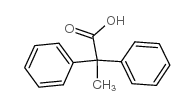 2,2-二苯基丙酸结构式