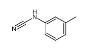 N-(m-tolyl)cyanamide结构式