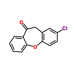 2-Chlorodibenzo[b,f]oxepin-10(11H)-one结构式