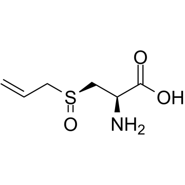 蒜氨酸; 蒜碱结构式