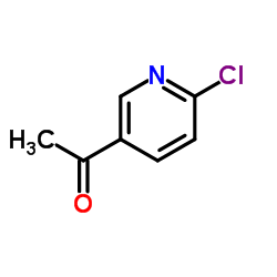 2-氯-5-乙酰基吡啶结构式